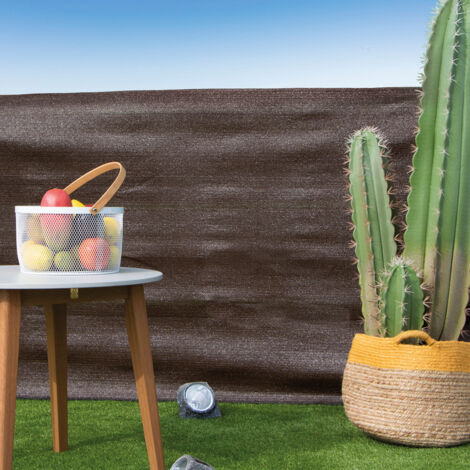 MALLA DE OCULTACIÓN RECYNET BASIC 70 GR MARRÓN NORTENE 1X50 M