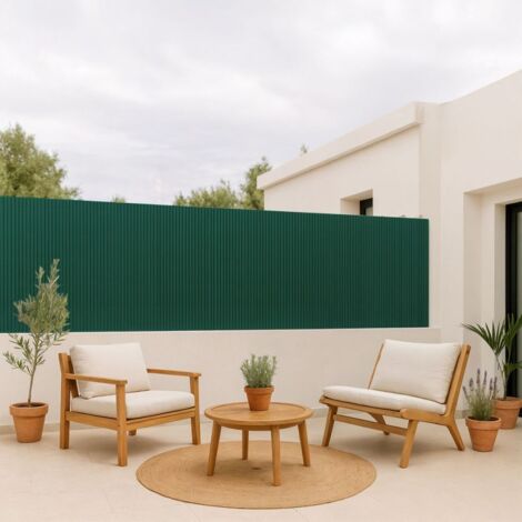 CAÑIZO PVC SIMPLE CARA PLASTICANE VERDE NORTENE 1X3 M