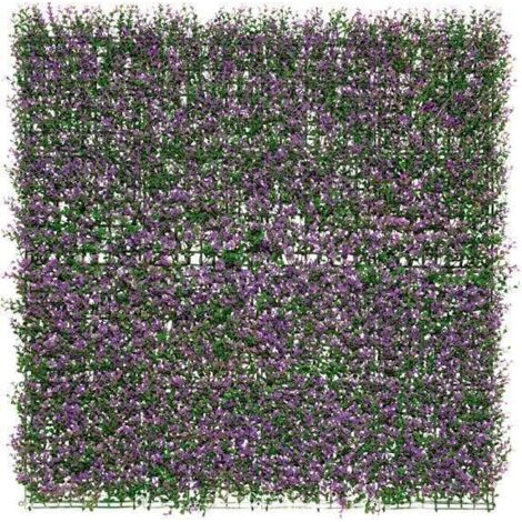 Jardín vertical sintético Lavanda Nortene 1x1 m