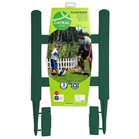 PACK 5 MINI VALLAS CLICKFENCE MARRON 40X40 CM