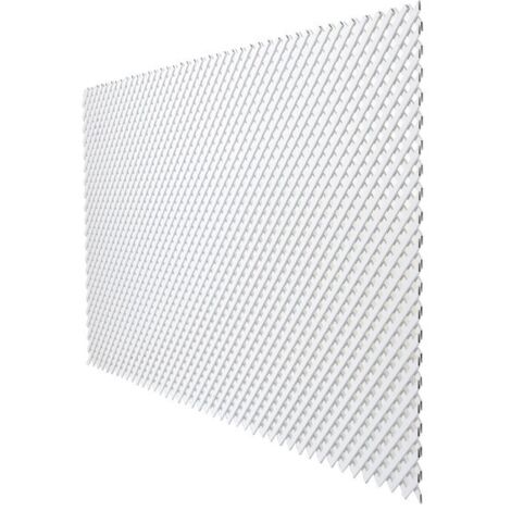 CELOSÍA FIJA PVC MARFIL 18 MM NORTENE 0.8 X 1.15 M