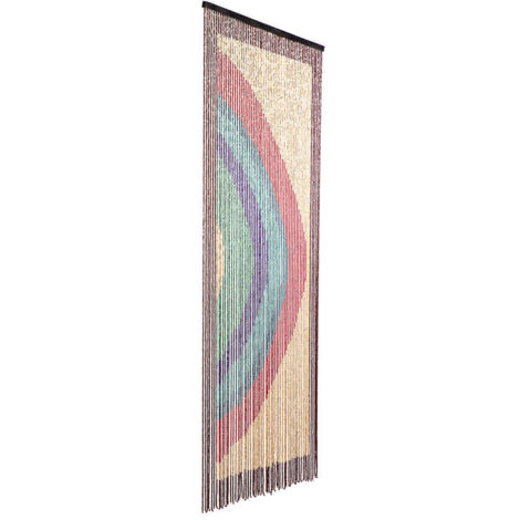 CORTINA DE MADERA RAINBOW 60 LÍNEAS 90X200 CM NORTENE