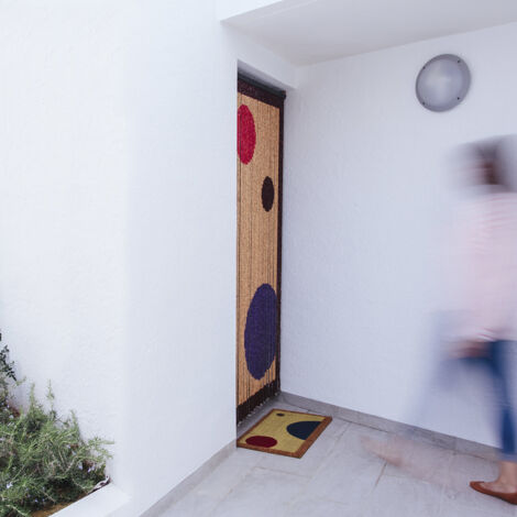 CORTINA DE MADERA PLANETS 60 LÍNEAS 90X200 CM NORTENE