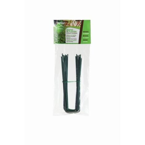 GRAPA FIJACION ACERO INOX PACK 10 UDS