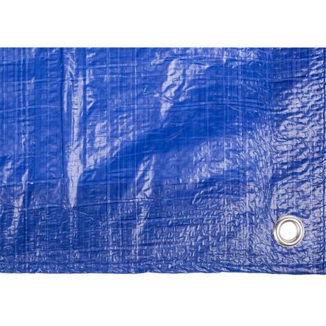 TOLDO REFORZADO POLIETILENO AZUL 90 GR 3X4M