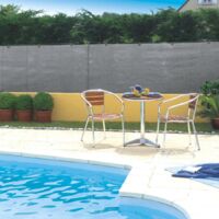 MALLA DE OCULTACIÓN RECYNET PLUS 170 GR GRIS NORTENE 1X3 M