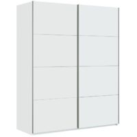 ARMARIO 2 PUERTAS CORREDERAS 200x150x60CM BLANCO ARTIK