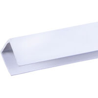 PERFIL REMATE PLASTICO U 2.12 M. BLANCO NORTENE