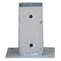 ANCLAJE PARA POSTE CUADRADO MADERA 7 X 7CM