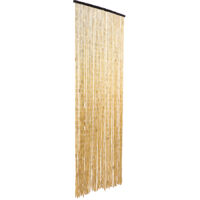 CORTINA PUERTA HONG KONG MARFIL 70 LINEAS 90X200 CM NORTENE