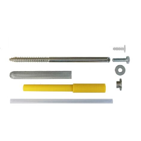 Ing Fixations – Fixation pour store sur isolation extérieure 14 mm x 200 mm – Sachet de 2 – Fixation solide pour supports isolants