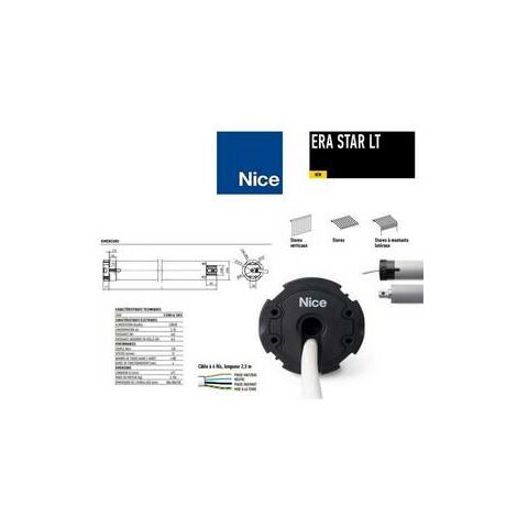 Moteur Tubulaire Era Plus Série MH Pour Store à Enroulement NICE E PLUS Mh 3017 64444308