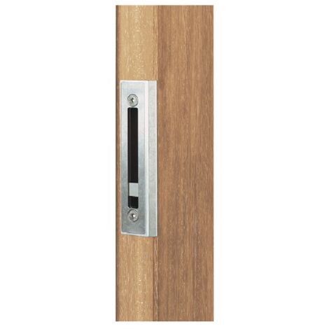 Gâche Pour poteaux en bois/ acier inoxydable pour serrure H-METAL ou HWOOD - Locinox - (1/4)