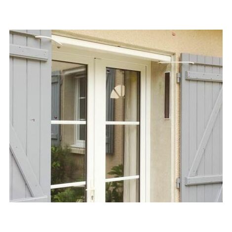 Kit motorisation solaire pour volets battants – 2 vantaux – Moteur 165W – Autonomie jusqu'à 30 jours – Compatible bois, PVC, aluminium – Jardin Pratic - WISTAR2