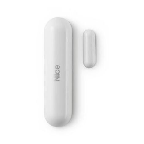 Détecteur d'ouverture magnétique ZWave BLANC - NICE - (1/2)