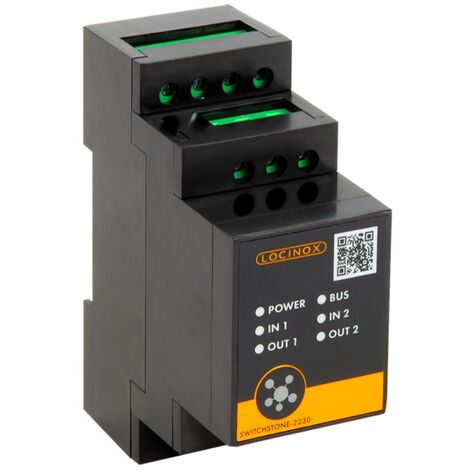 Module relais à 2 canaux avec contact NO/NC - LOCINOX - (1/2)