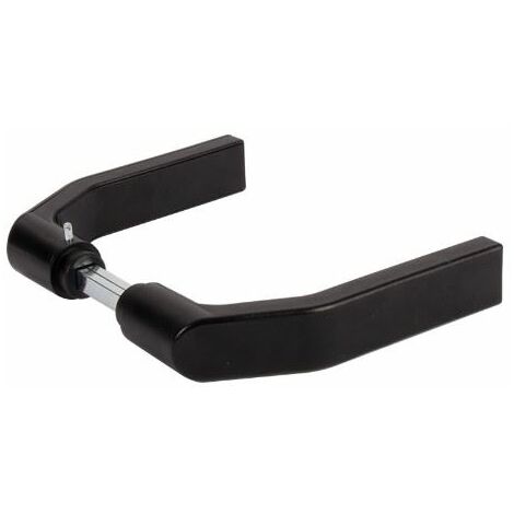 Locinox – Paire de poignées en polyamide pour portail – Carré de 8 mm – Conception ergonomique pour confort d'utilisation – Installation rapide