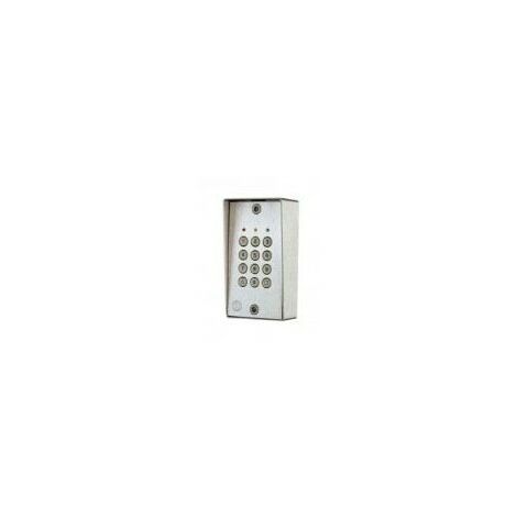 Digicode saillie en INOX touches photo-luminescente 2 relais CDVI (1/2)