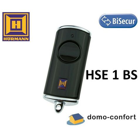 Mini Télécommande / Emetteur / Bip 1 canal 868 Mhz HOHSE1BS Hörmann BiSecur (1/2)