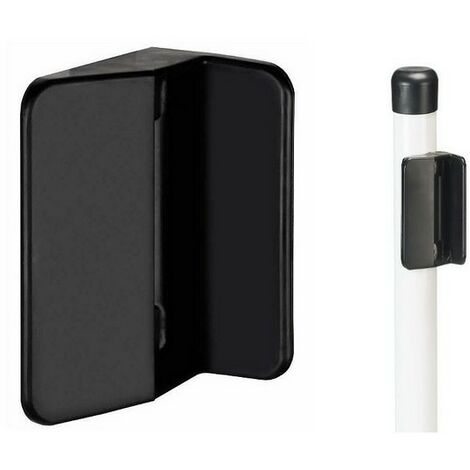 Gâche STR 60 QF pour serrure TWIST40, pour poteaux ronds LOCINOX