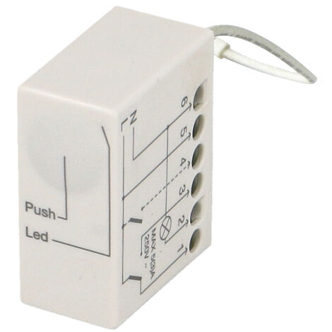 Récepteur radio pour motorisations – Alimentation secteur 230V – Fréquence 433.92 MHz – Compatible télécommandes Nice – TT2D