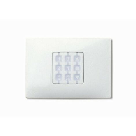 NICE WRW Plaque murale rectangulaire blanche Pack 1 pièce (1/2)