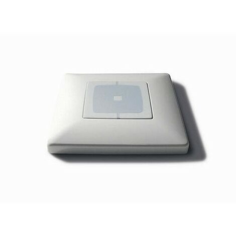 Nice – Support de télécommande émetteur mural carré transparent 10mm – Commande motorisations – Intégration discrète dans intérieur