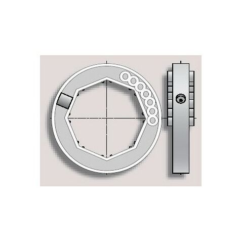 Bague pour verrou de sécurité Blocksur pour tube octo 70 somfy (1/2)