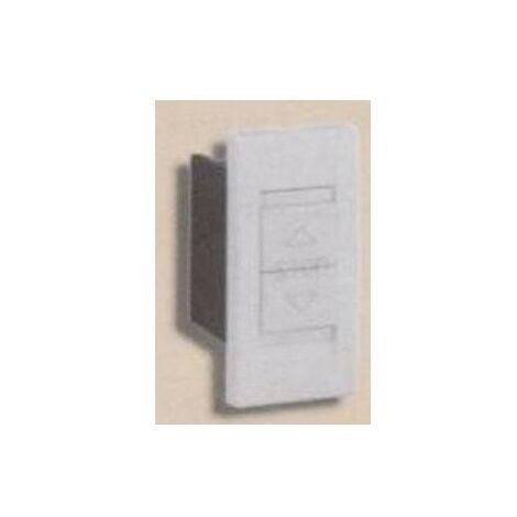 Poussoir IDEA série étroite blanc somfy (1/2)