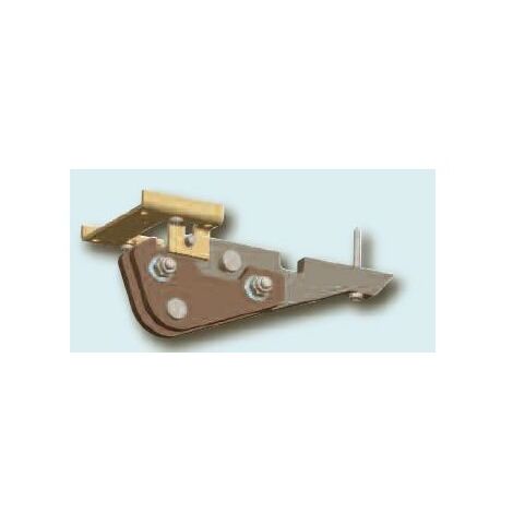 Somfy – Système de verrouillage mécanique – Mécanisme anti-relevage pour sécurité porte garage – Installation rapide sur rail compatible