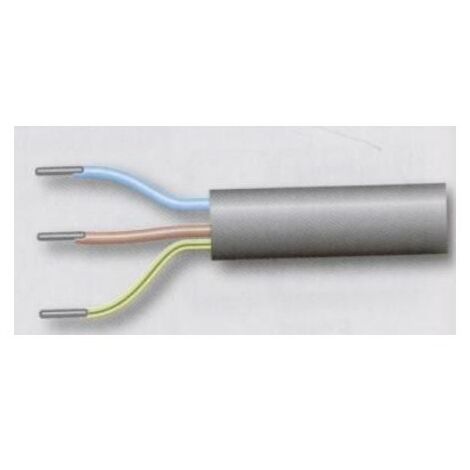 Câble électrique 0.755mm² gris 3 conducteurs SOMFY (1/2)