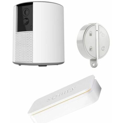 Somfy ONE+,idem, incluant caméra, sirène, détecteur anti-intrusion,.. SOMFY