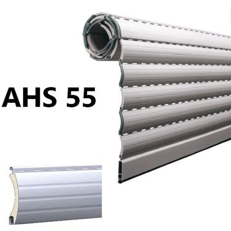 Tablier de volet roulant en alu, lame AHS 55, coloris au choix, prix au m², fabriqué sur-mesure - LAKAL -