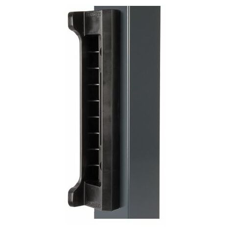 Locinox – Gâche en polyamide pour crémone 40mm – Fixation Quick-Fix pour montage rapide – Compatible serrure LOFORTYLOCK – Pour portillons métal, PVC