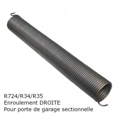 Paire de ressorts de torsion (ressorts li/re) pour porte de garage