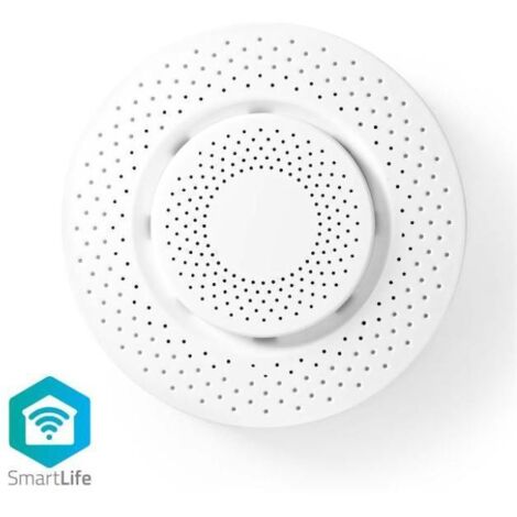 Analyseur de qualité de l'air Intelligent / Autonome / Connecté / SmartLife - Nedis - (1/3)
