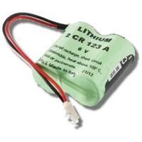 Paquet de batteries au lithium 6V Cardin
