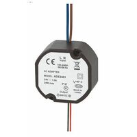 Sewosy – Transformateur pour luminaire 24V DC 1A – IP67 étanche pour extérieur – Protection PTC contre surtensions – ADE2401