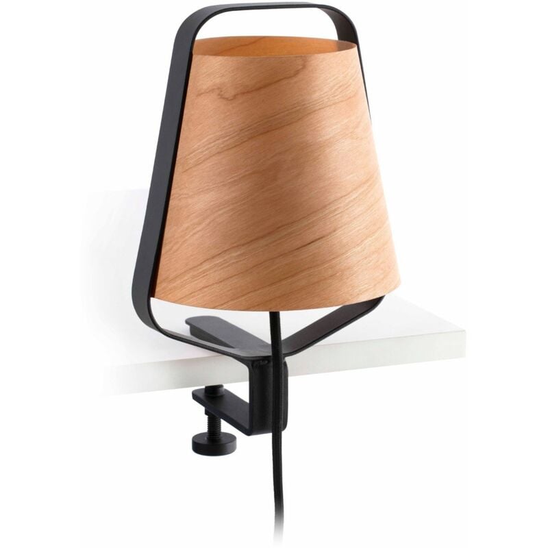 Stood Pinza 29845 de mesa faro barcelona negro e27 20w madera