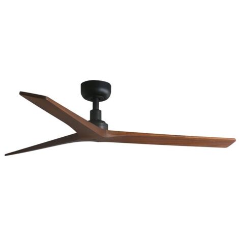 Klim m Ø1250mm Negro 3 Palas Madera Noga Cm 125x125x24 Faro Faro 34277