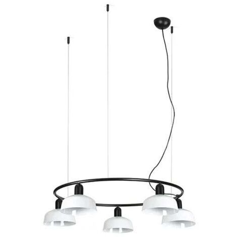 TATAWIN S metal 5L Colgante circular blanco (1/2)