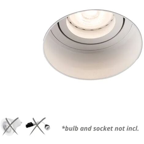 HYDE Empotrable de techo orientable blanco 40110