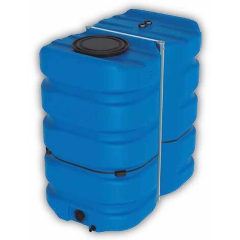Cuve à eau aérienne 2000 litres – Polyéthylène ultra résistant aux UV – Dimensions 185x79x165 cm – Stockage eau potable ou de pluie – Schutz