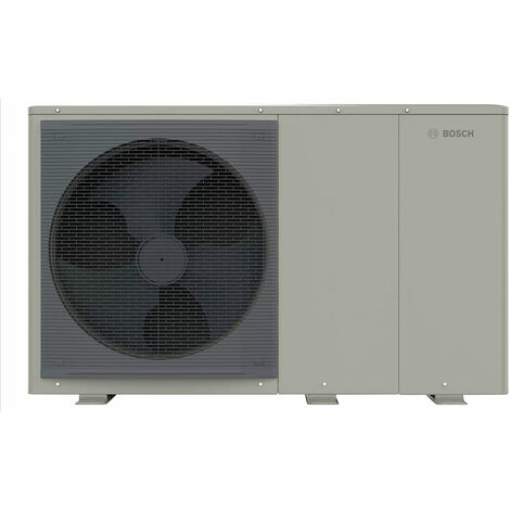 Bosch – Pompe à chaleur air/eau 10 kW – Classe A+++ – Compatible avec ballons d'eau chaude – Installation monobloc rapide - RS 10 KW