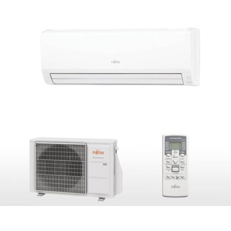 Atlantic Fujitsu – Climatiseur réversible monosplit 2000W – Pour espaces jusqu'à 20m² – Classe énergétique A++ – Gaz R32 – DC Inverter - 20m2max