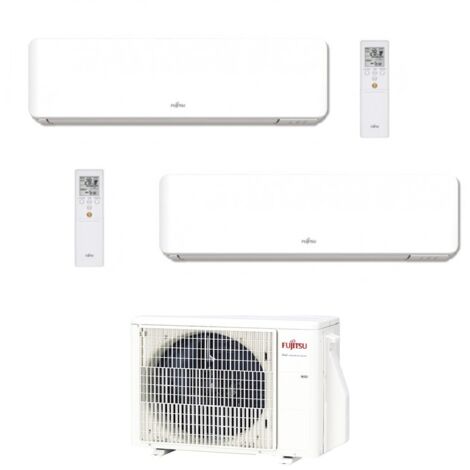 Pack Climatiseur ATLANTIC BI SPLIT TAKAO M2 CONFORT 4KW + 2 unités 2000w A+++ ( 2 x 20m2 max )