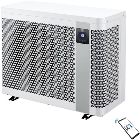 Zodiac – Pompe à chaleur piscine jusqu'à 50m³ – Puissance 3 kW – Débit 3 m³/h – Alimentation 220-240V – Technologie Full Inverter – Fonctionnement silencieux