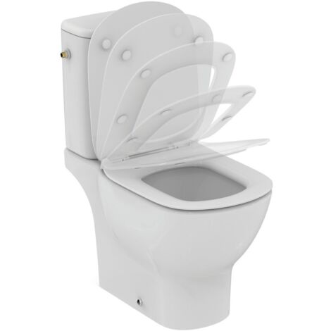 Pack WC à poser complet Tesi Aquablade - Sortie horizontale T033601 Ideal Standard