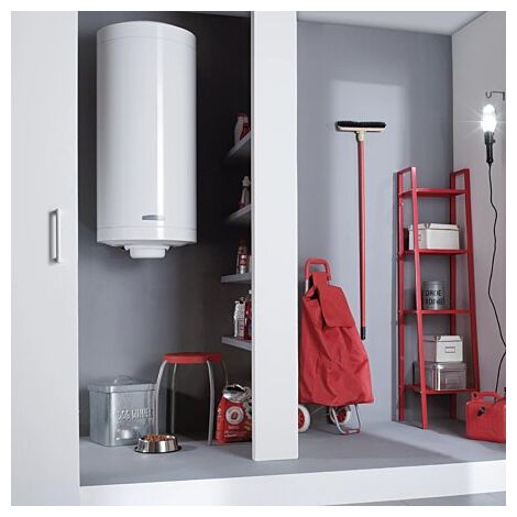 Chauffe-eau électrique vertical mural INITIO étroit D530mm 150L - ARISTON - 3000374