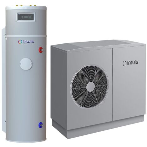 Intuis – Pompe à chaleur air eau 11 kW – Classe A+++ – Ballon ECS 170L intégré – R290 – Installation simple – 155024